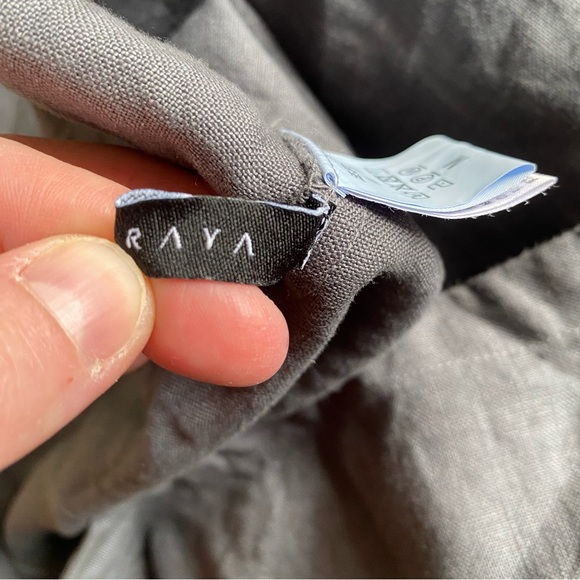 Kaguraya dress 100% linen Hemp minimalist grey - Picture 8 of 8